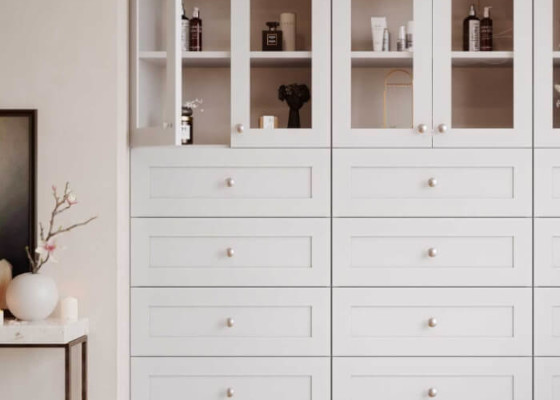 Glass and mirror doors